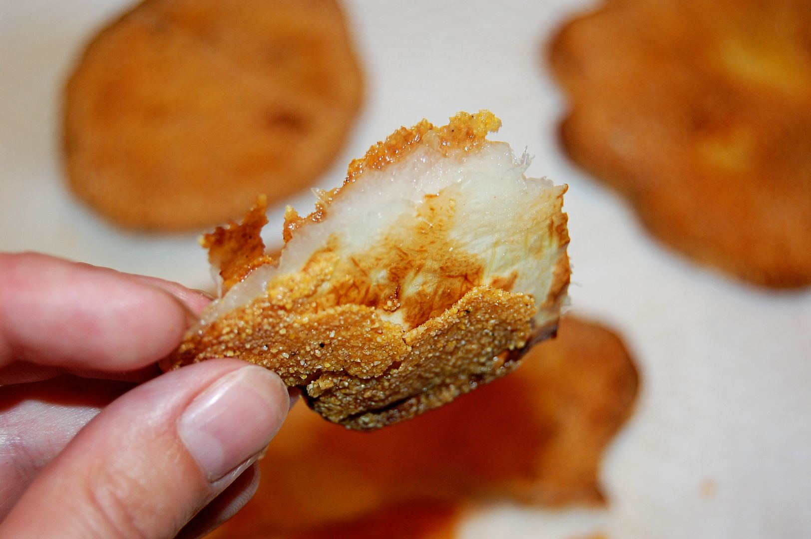 Fried Patty Pan Squash Newlyweds